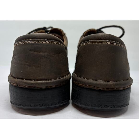 Josef Seibel Men’s Air Massage Nubuck Leather Oxford Lace Comfort Shoes Brown 9 main image 5